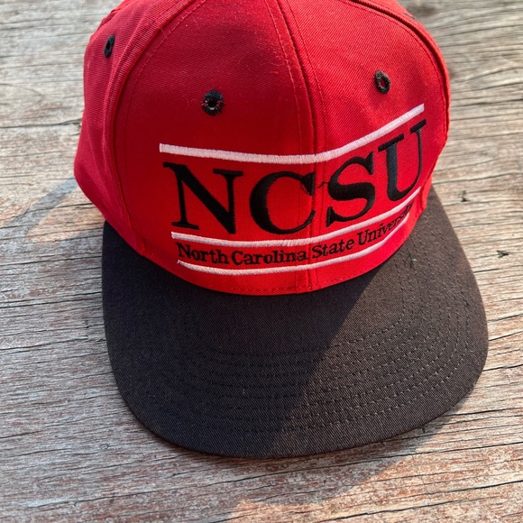Vintage NCSU Snapback / The Game / 90s / Split Bar - Picture 3 of 12